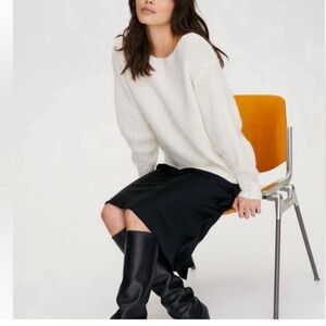 Aritzia Wilfred Limerick Wool Alpaca Sweater